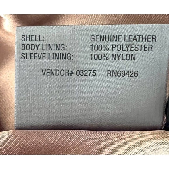 Wilsons Pelle Studio Cream Off White Leather Button Front Jacket Womens Size XL - Picture 5 of 9